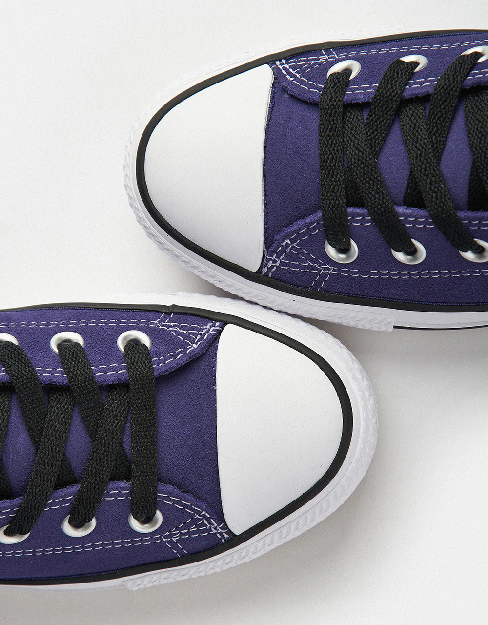 Converse Chuck Taylor All Star Pro Suede High Skate Shoes - Fresh Blueberry/Black/White - Image 5