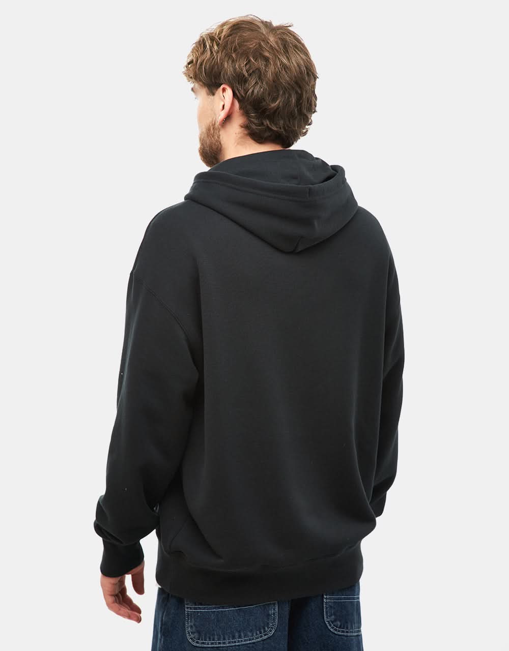 Converse Cons Premium Loose-Fit Pullover Hoodie - Converse Black - Image 2