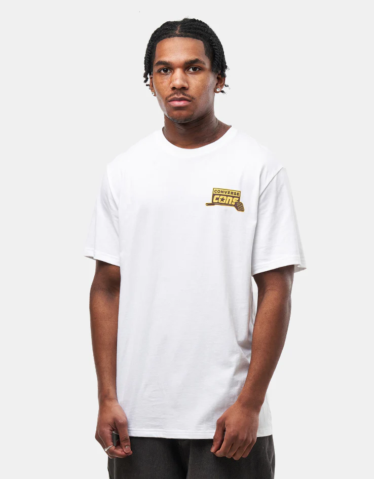 Converse Cons Wasp T-Shirt - White - Image 3
