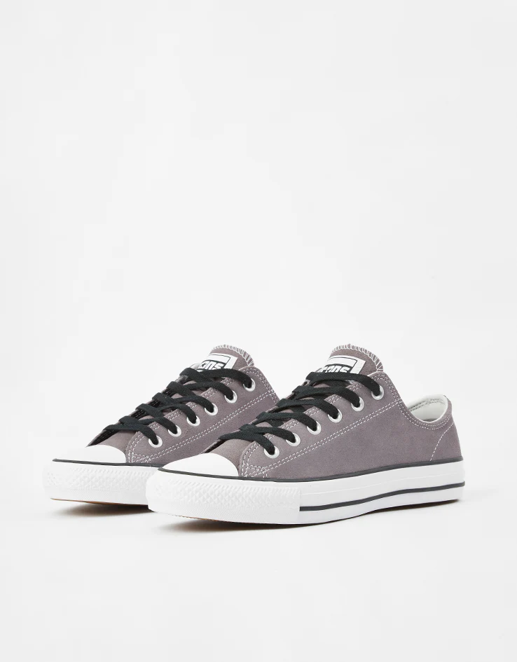 Converse CTAS Pro Skate Shoes - Mauve Stone/White/Black - Image 3