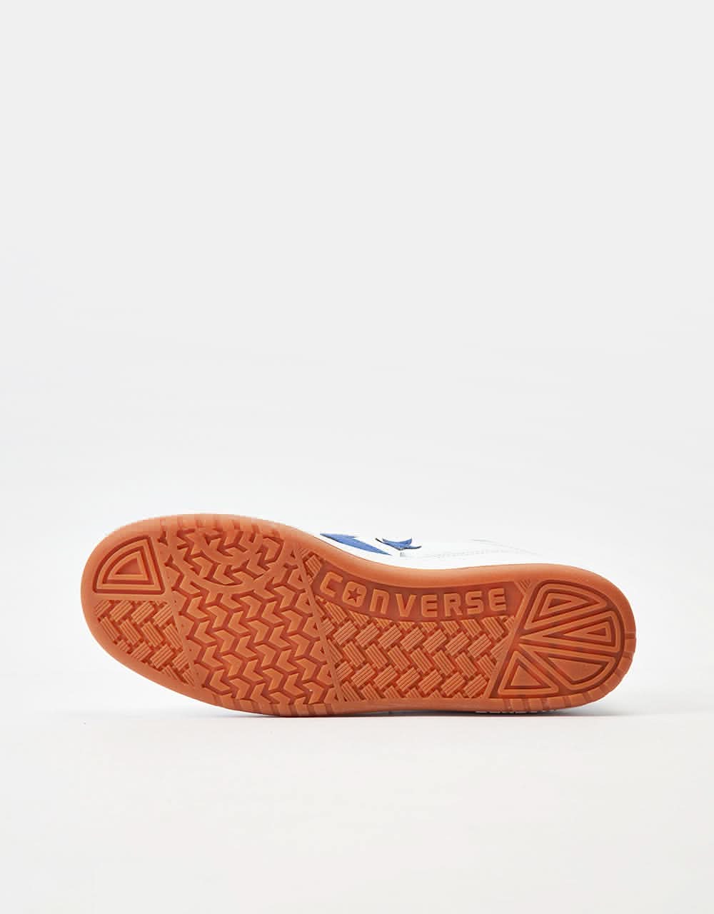 Converse Fastbreak Pro Skate Shoes - White/Blue/White - Image 3