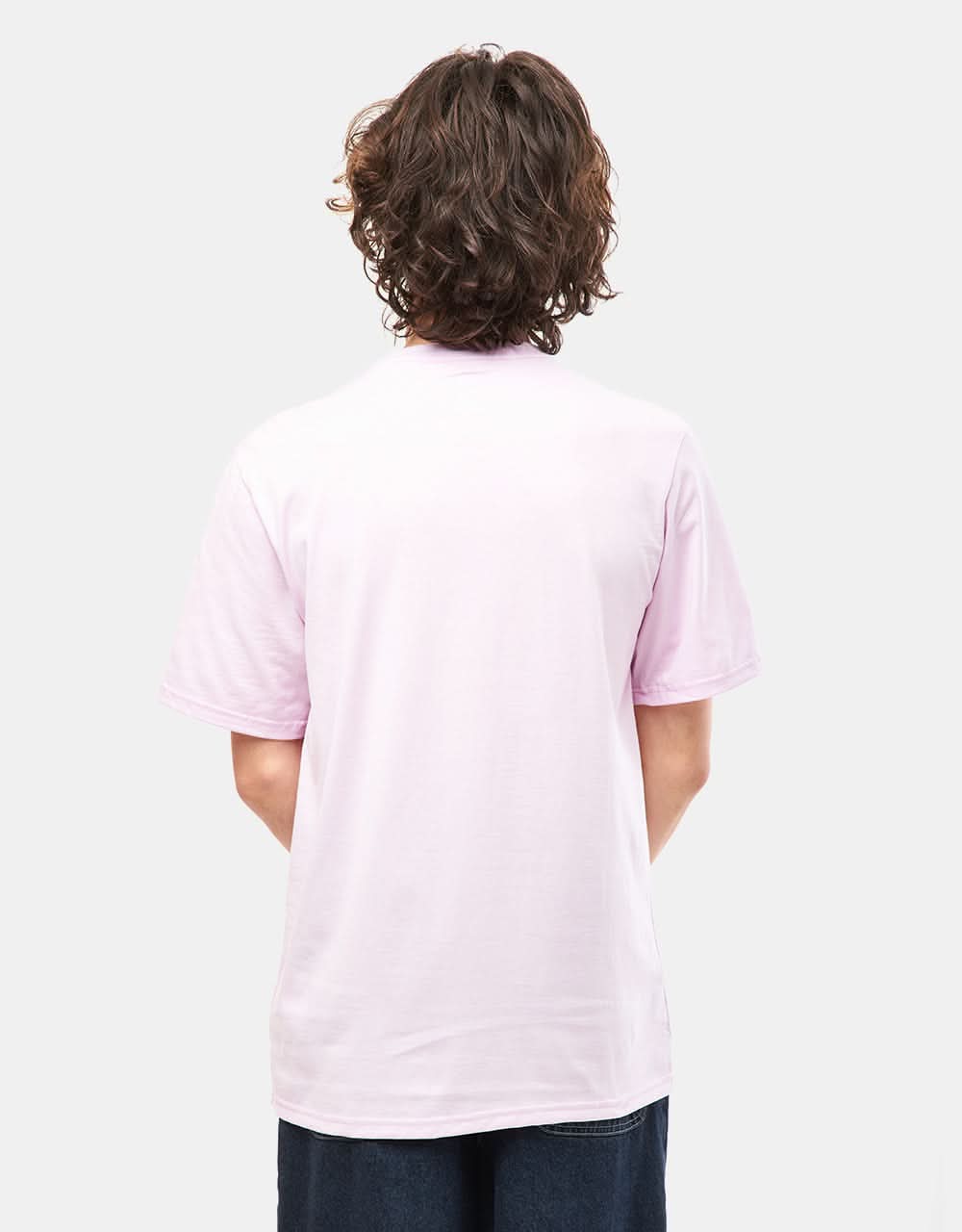 Converse Go-To Embroidered Star Chevron T-Shirt - Stardust Lilac - Image 2