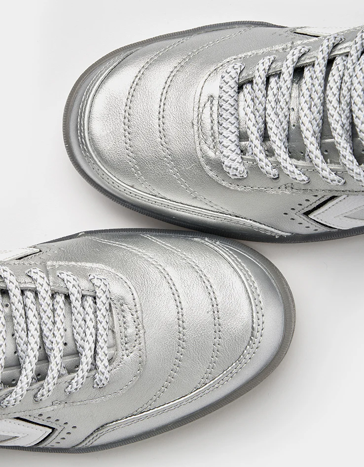 Converse Louie Lopez Pro 2 Leather Skate Shoes - Silver/White/Black - Image 10