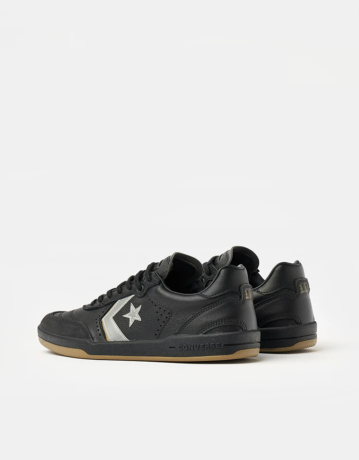Converse Louie Lopez Pro 2 Skate Shoes - Black/Black/Lava - Image 4