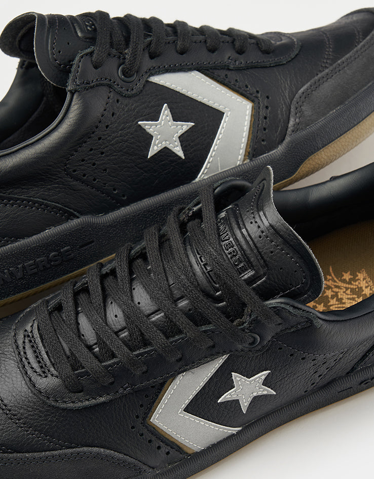 Converse Louie Lopez Pro 2 Skate Shoes - Black/Black/Lava - Image 6