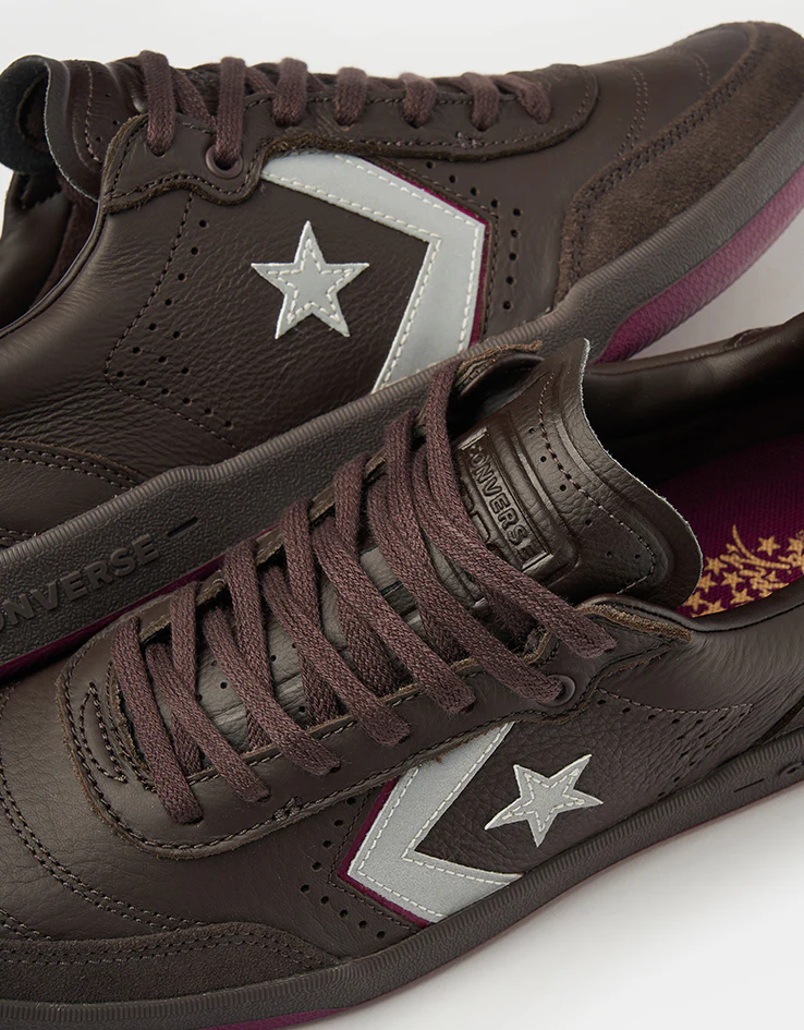 Converse Louie Lopez Pro 2 Skate Shoes - Coffee Nut/Coffee Nut/Sporty Berry - Image 7