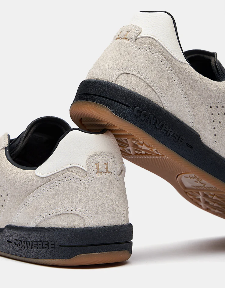 Converse Louie Lopez Pro 2 Skate Shoes - Egret/Black/Gum - Image 6