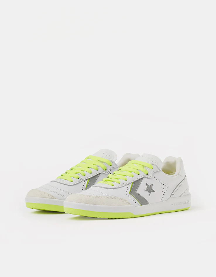 Converse Louie Lopez Pro 2 Skate Shoes - White/White/Volt - Image 3