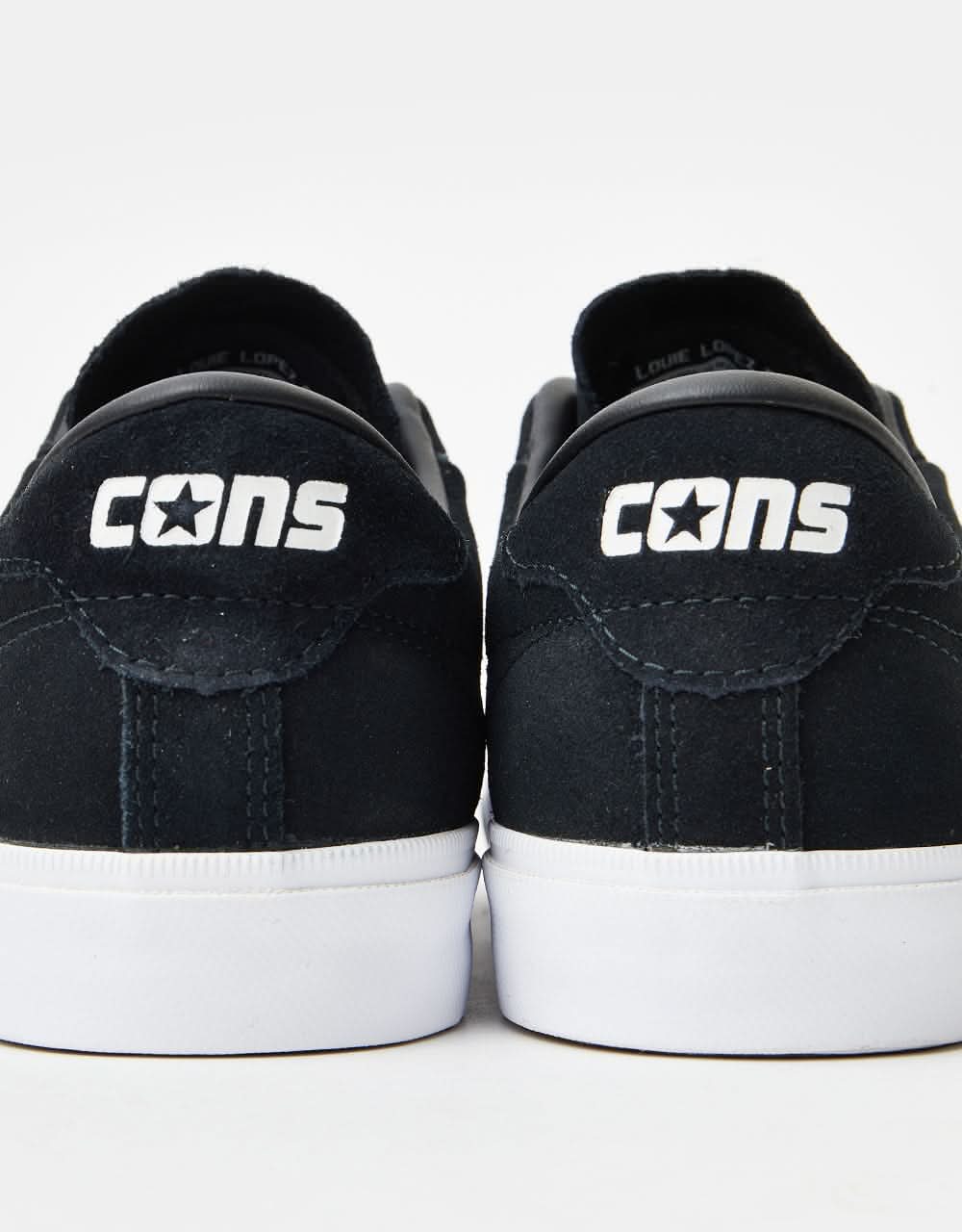 Converse Louie Lopez Pro Ox Skate Shoes - Black/Black/White - Image 7
