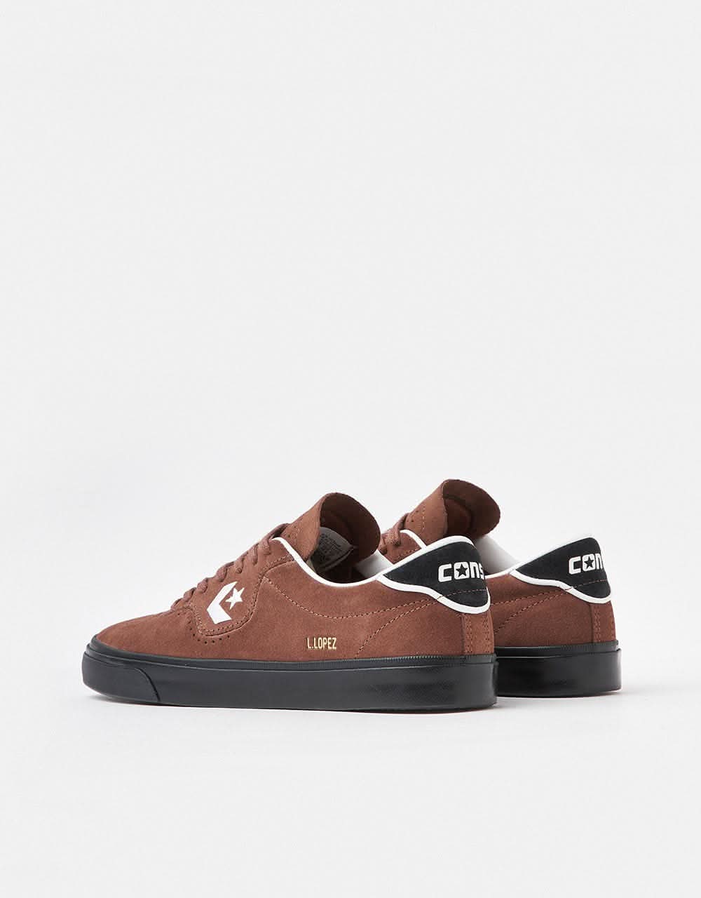 Converse Louie Lopez Pro Skate Shoes - Bear Nap/Black/White - Image 6
