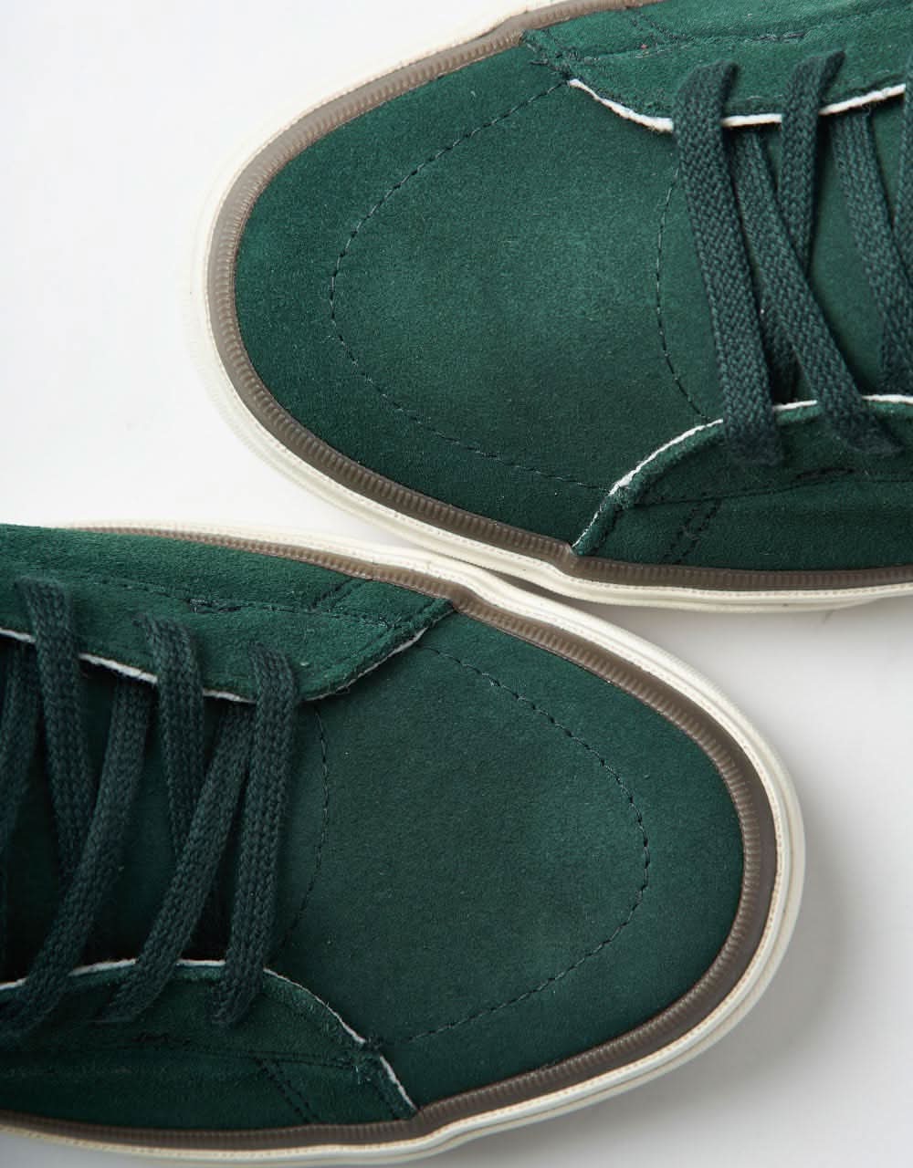 Converse Louie Lopez Pro Mid Skate Shoes - Deep Emerald/White/Egret - Image 5