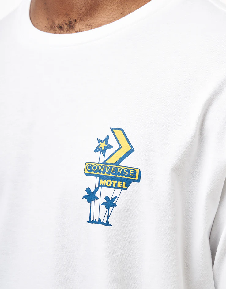Converse Motel T-Shirt - White - Image 4