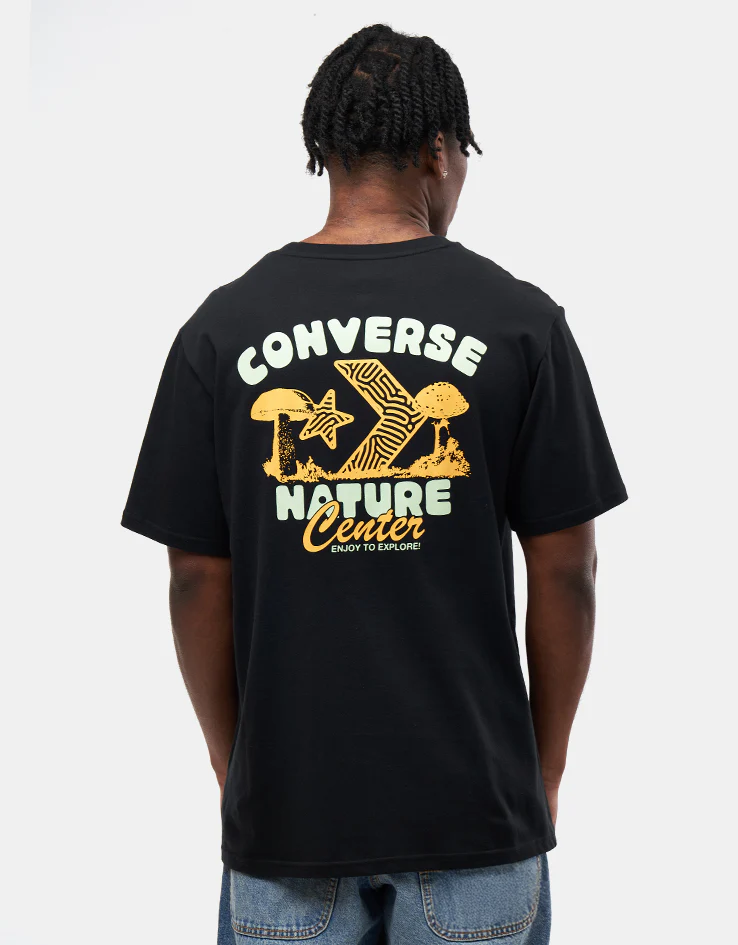 Converse Nature Center T-Shirt - Converse Black