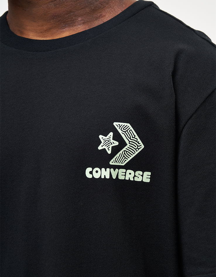 Converse Nature Center T-Shirt - Converse Black - Image 2