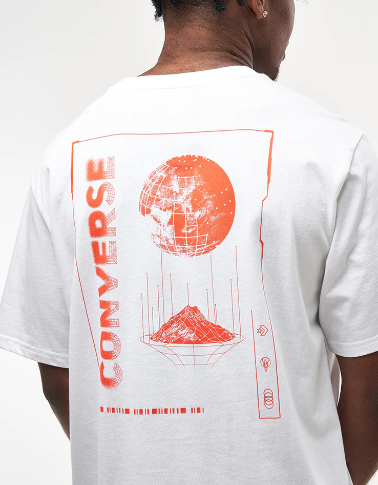 Converse Otherworldly Transmissions T-Shirt - White - Image 4