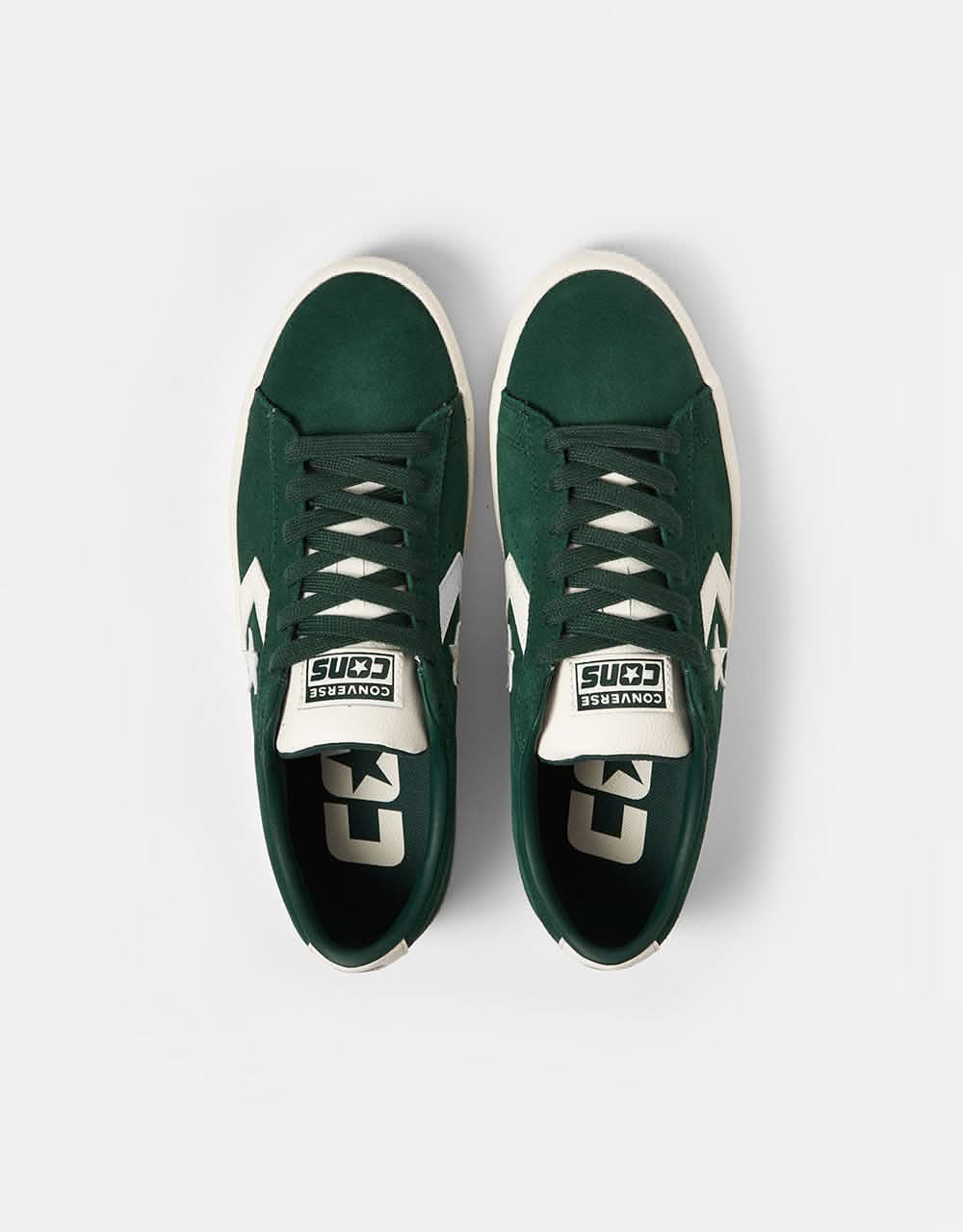 Converse PL Vulc Pro Skate Shoes - Green Envy/Egret/Gum Honey - Image 6