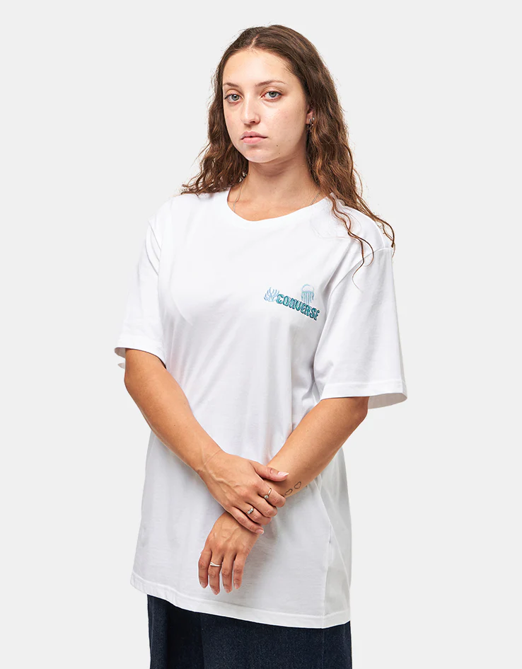Converse Undersea T-Shirt - White - Image 6