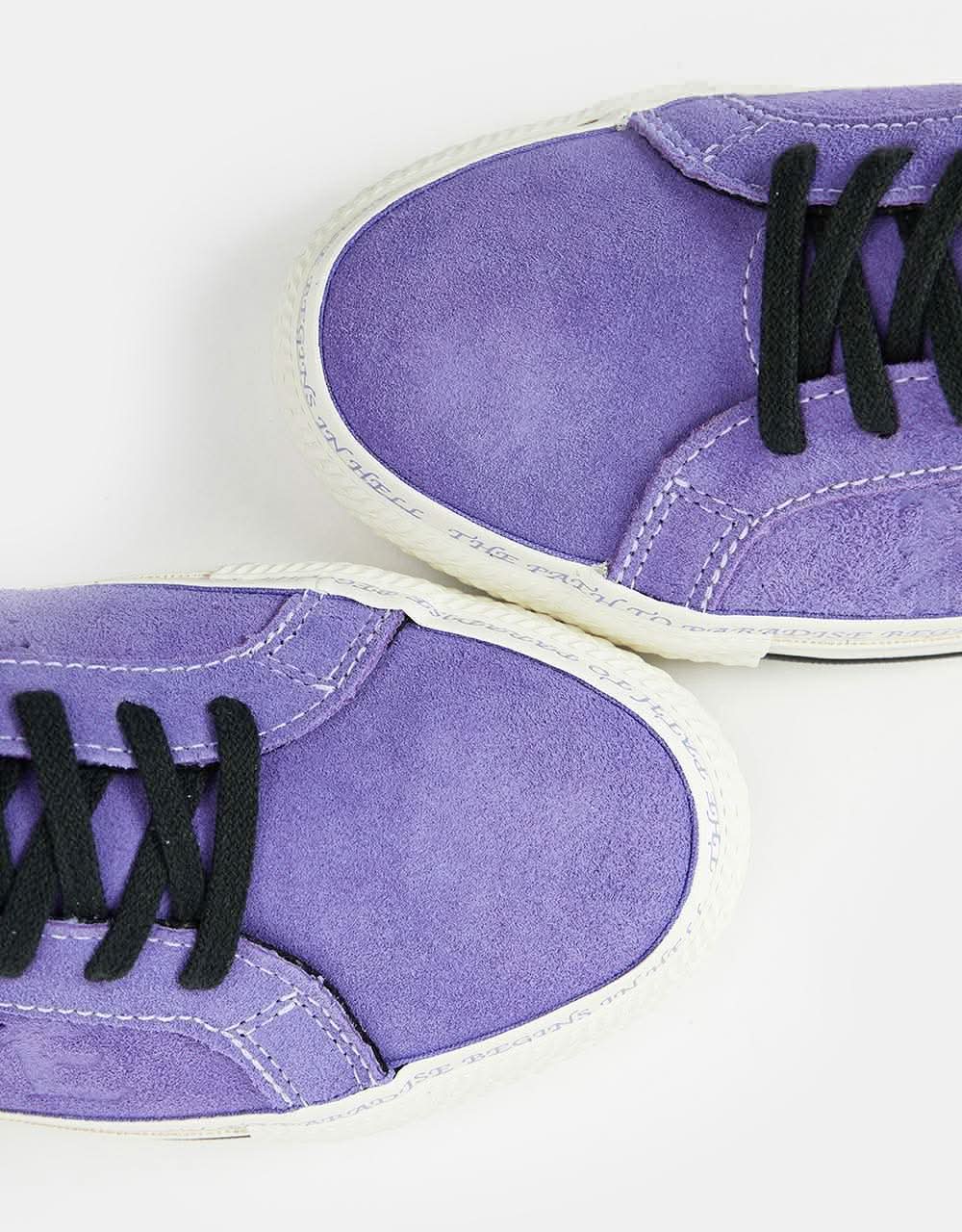 Converse x Paradise One Star Pro Sean Pablo Skate Shoes - Wild Lilac/Black/Egret - Image 7