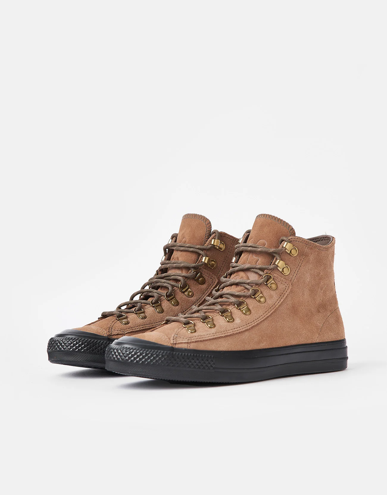 Converse x Roman Gonzalez CTAS Pro Hi Skate Shoes - Mushroom Forage/Black - Image 4