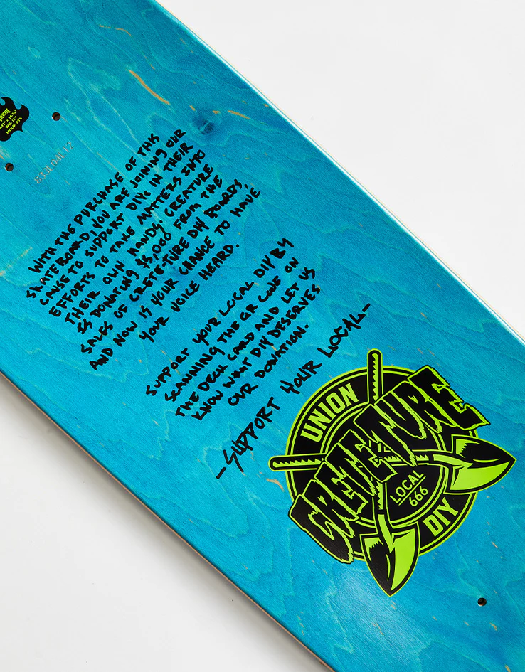 Creature Crete-Ture DIY Skateboard Deck - 8.92" - Image 6