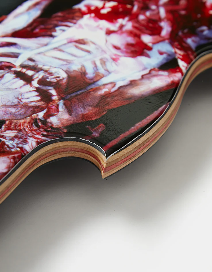 Creature x Cannibal Corpse Butchered at Birth EXPLICIT Skateboard Deck - 10.56" - Image 4