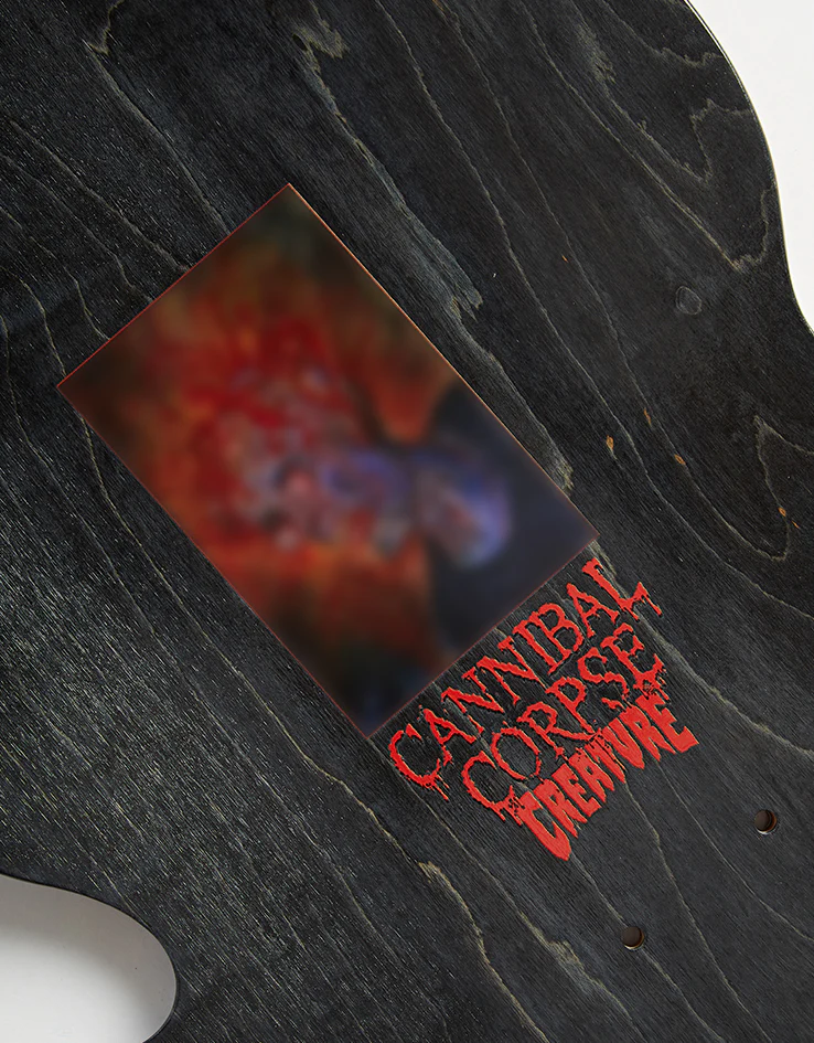 Creature x Cannibal Corpse Butchered at Birth EXPLICIT Skateboard Deck - 10.56" - Image 6