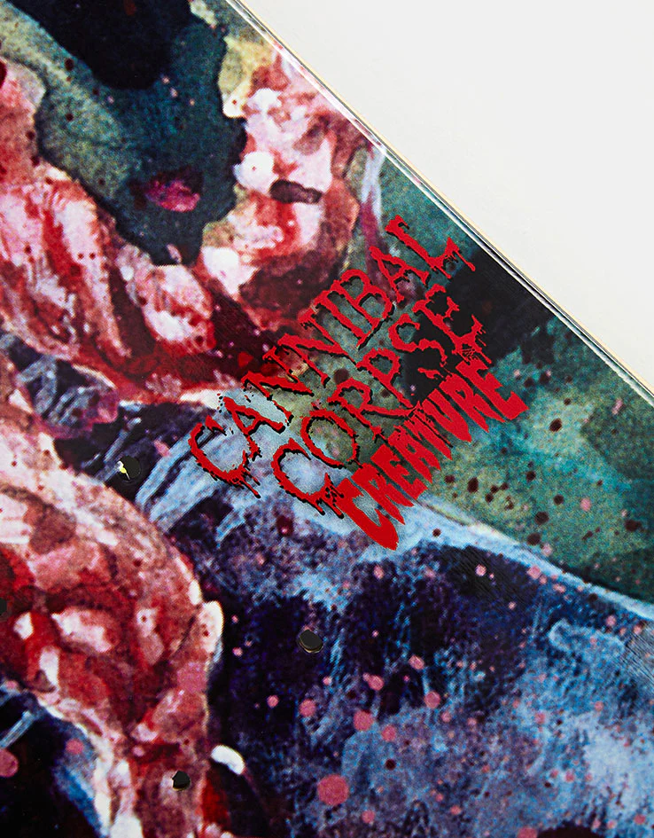 Creature x Cannibal Corpse Eaten Back to Life Skateboard Deck - 9.34" - Image 3