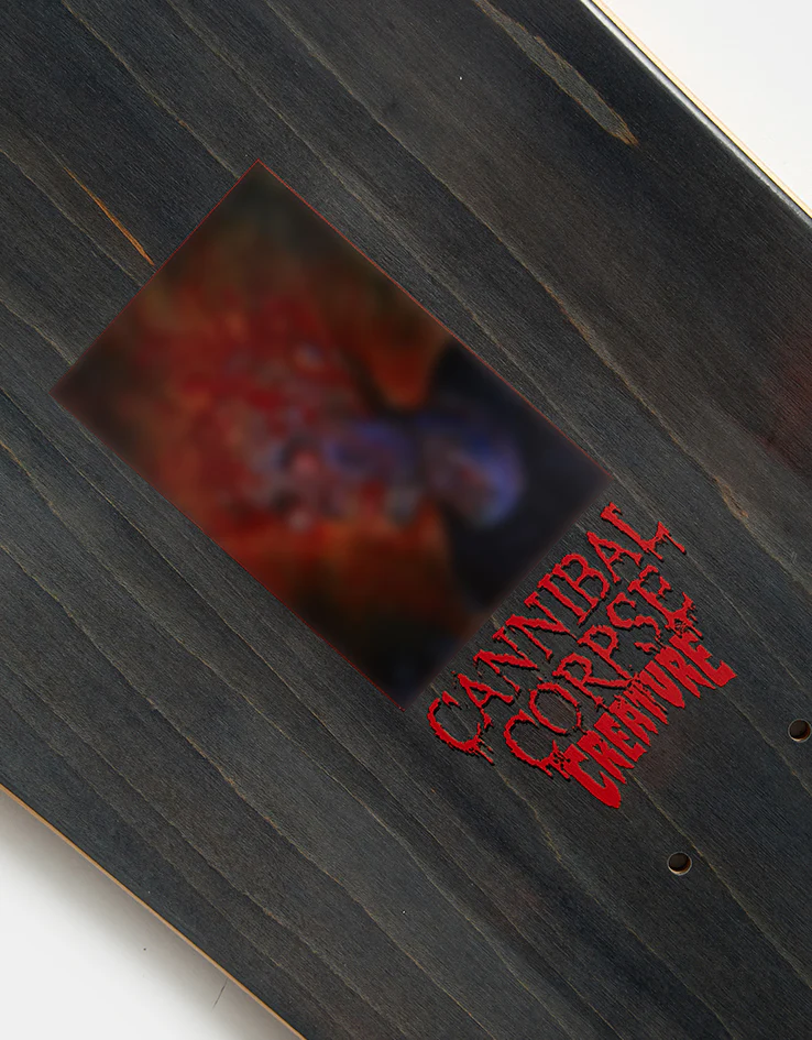 Creature x Cannibal Corpse Eaten Back to Life Skateboard Deck - 9.34" - Image 5