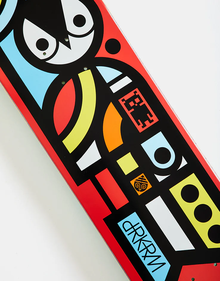 Darkroom Sculpture Red Skateboard Deck - 8.125" - Image 3