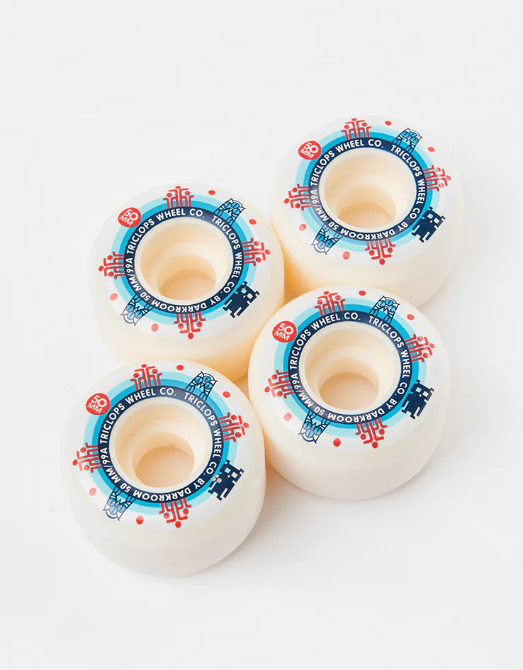 Darkroom Triclops Segment 99a Skateboard Wheels - 50mm - Image 2