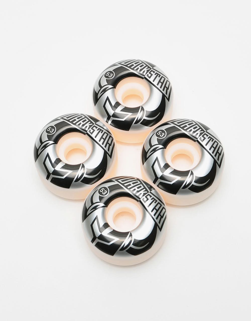 Darkstar Divide Silver 99a Skateboard Wheel - 53mm - Image 2