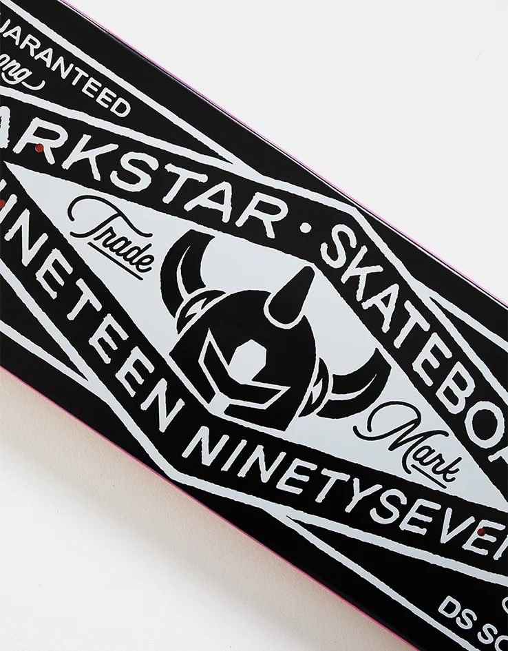 Darkstar General Black RHM Skateboard Deck - 8.25" - Image 2