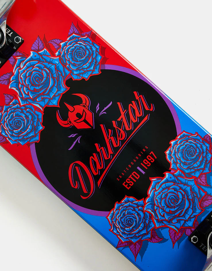 Darkstar In Bloom w/ Stocking Complete Skateboard - 8" - Image 5