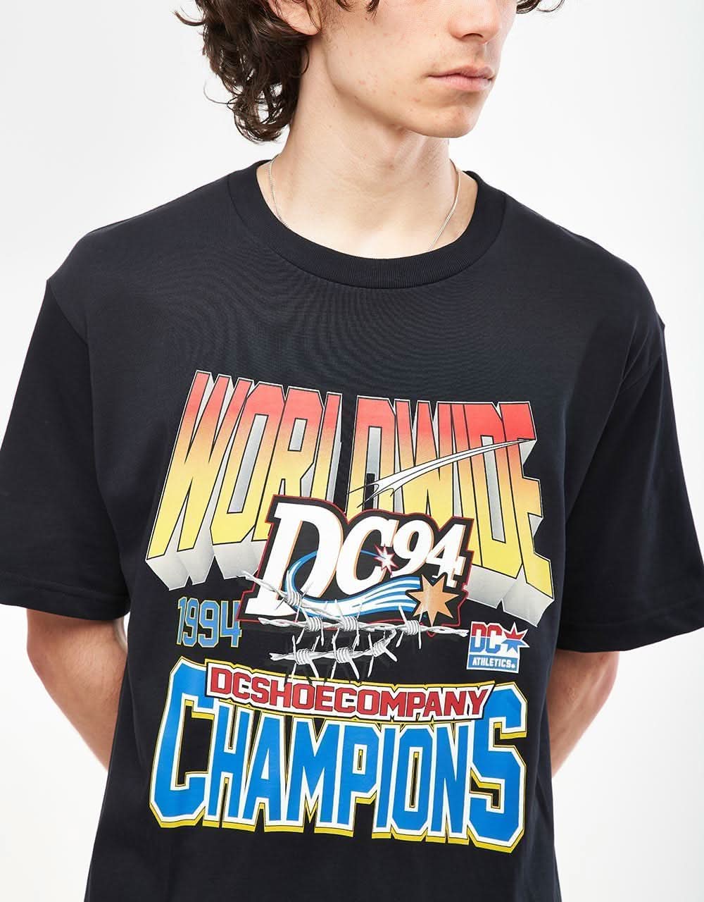 DC 94 Champs T-Shirt - Black - Image 3