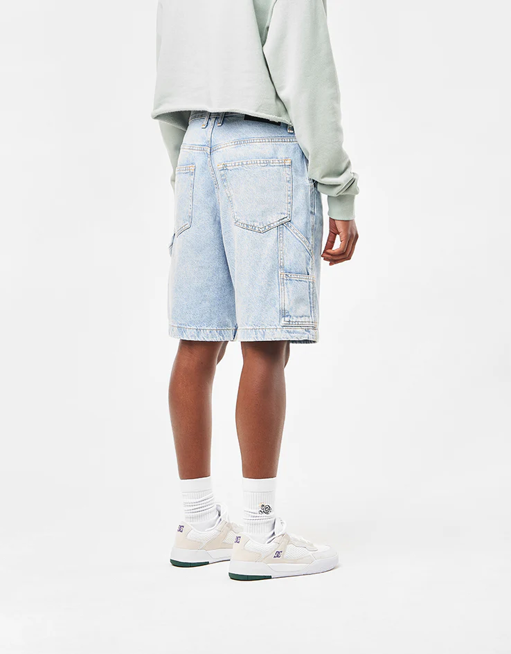DC Carpenter Baggy Shorts - Indigo Light - Image 8