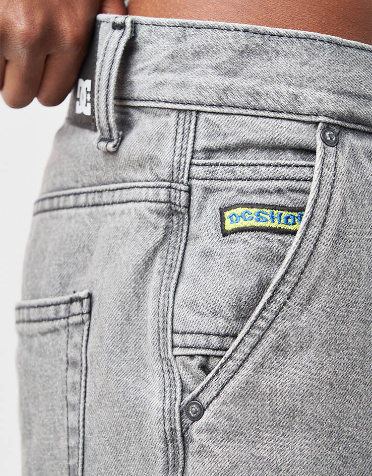 DC Carpenter Baggy Shorts - Medium Grey - Image 11