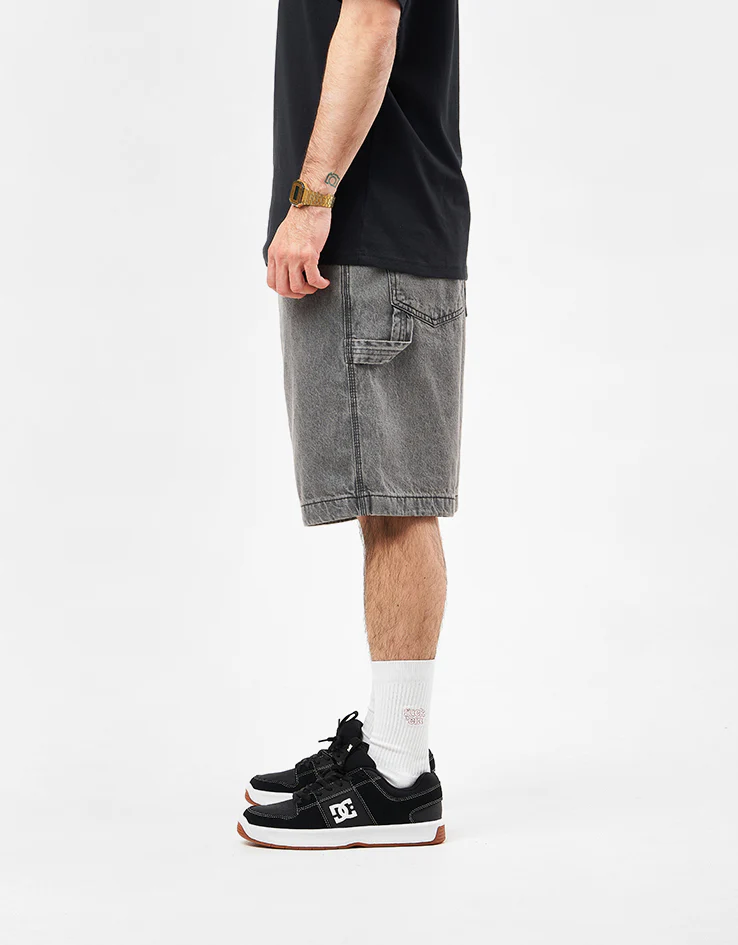 DC Carpenter Baggy Shorts - Medium Grey - Image 3