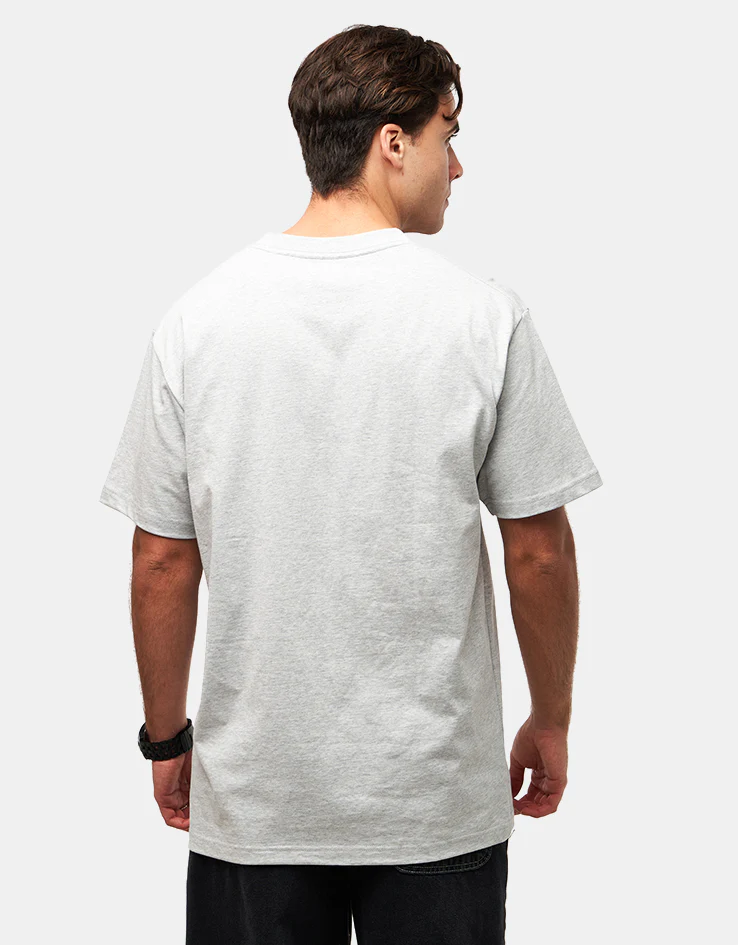 DC Change Up T-Shirt - Light Heather Grey - Image 2