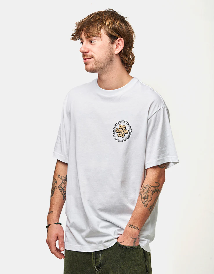 DC Circle T-Shirt - White - Image 2