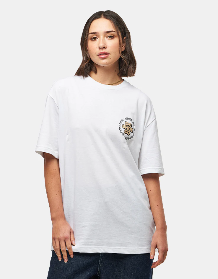 DC Circle T-Shirt - White - Image 7