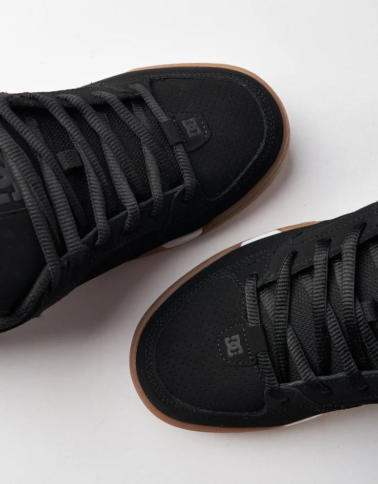 DC Command Skate Shoes - Black/Gum - Image 8