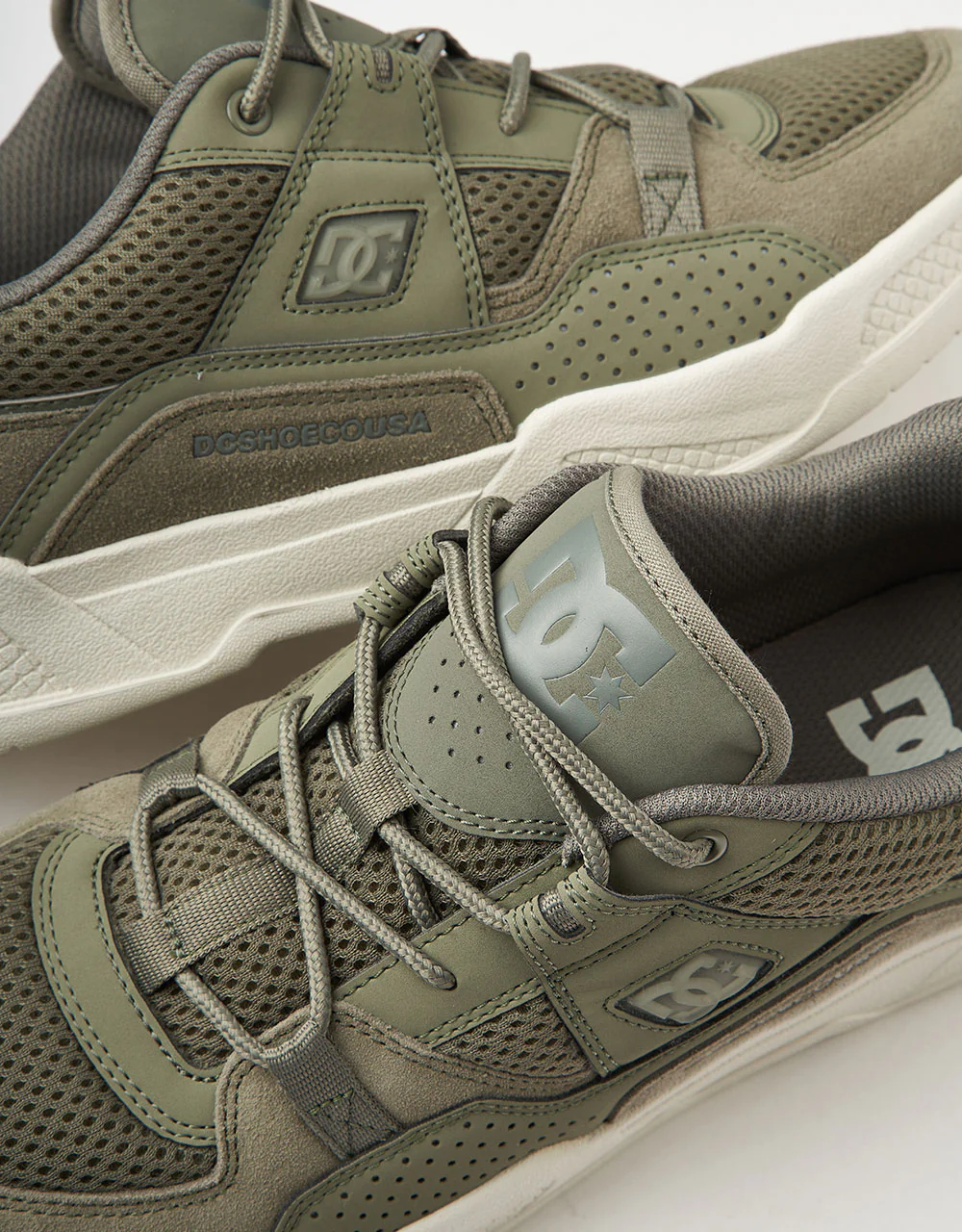 DC Construct Skate Shoes - Army/Olive - Image 5
