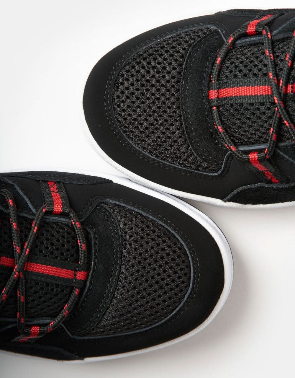 DC Construct Skate Shoes - Black/Hot Coral - Image 5