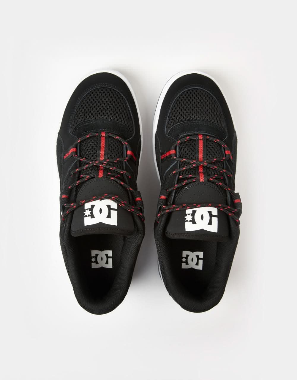 DC Construct Skate Shoes - Black/Hot Coral - Image 6