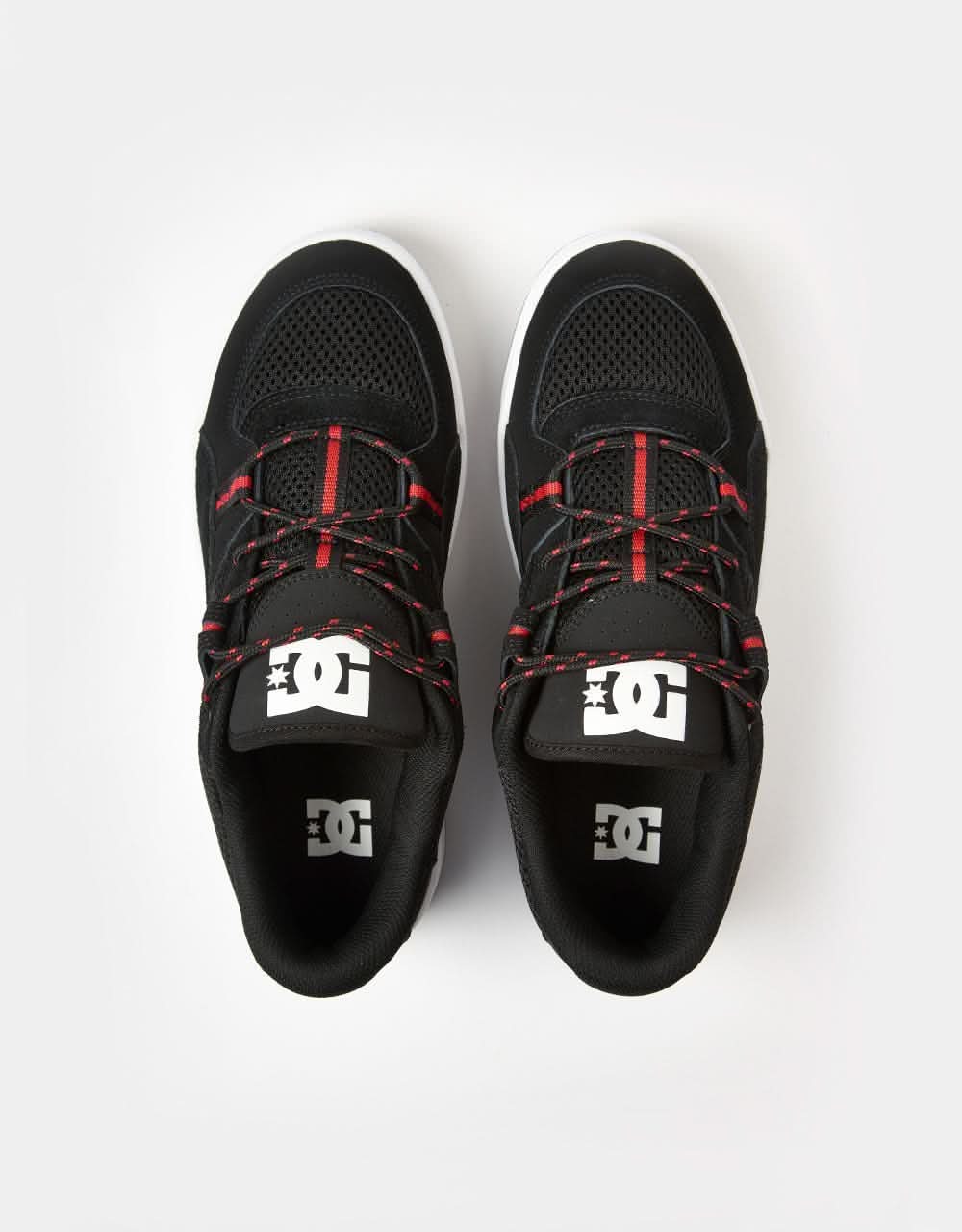 DC Construct Skate Shoes - Black/Hot Coral - Image 7