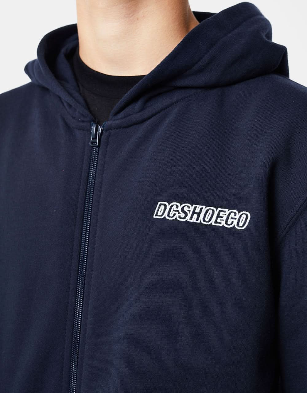 DC Downing Kids Zip Hoodie - Navy Blazer - Image 3