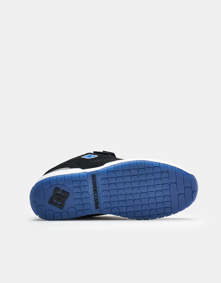 DC JS 1 Skate Shoes - Black/Royal - Image 10