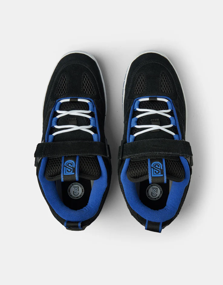 DC JS 1 Skate Shoes - Black/Royal - Image 3