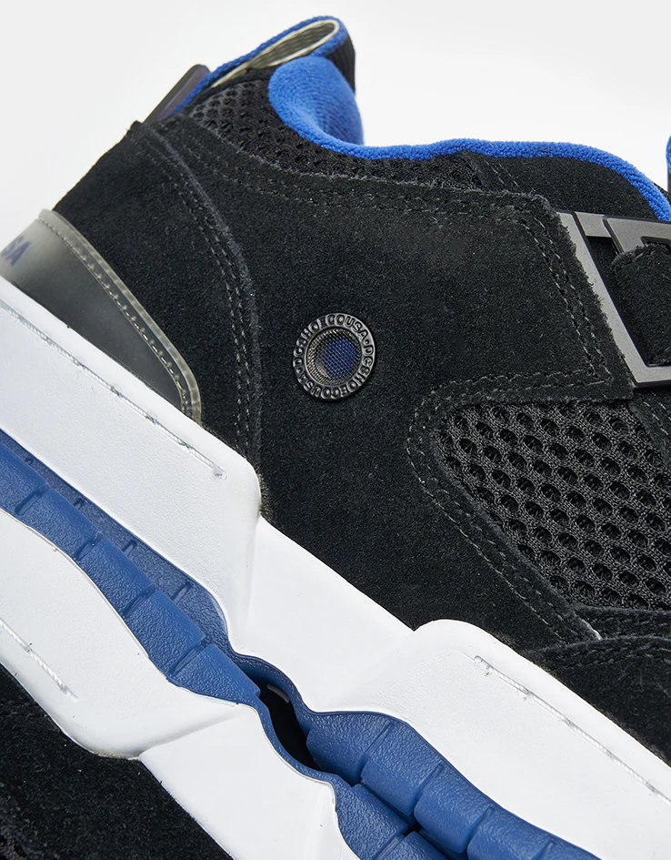 DC JS 1 Skate Shoes - Black/Royal - Image 9
