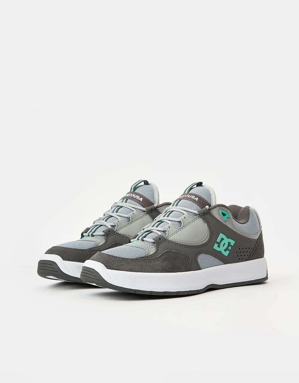 DC Kalynx Zero Skate Shoes - Grey/Grey/Grey - Image 3